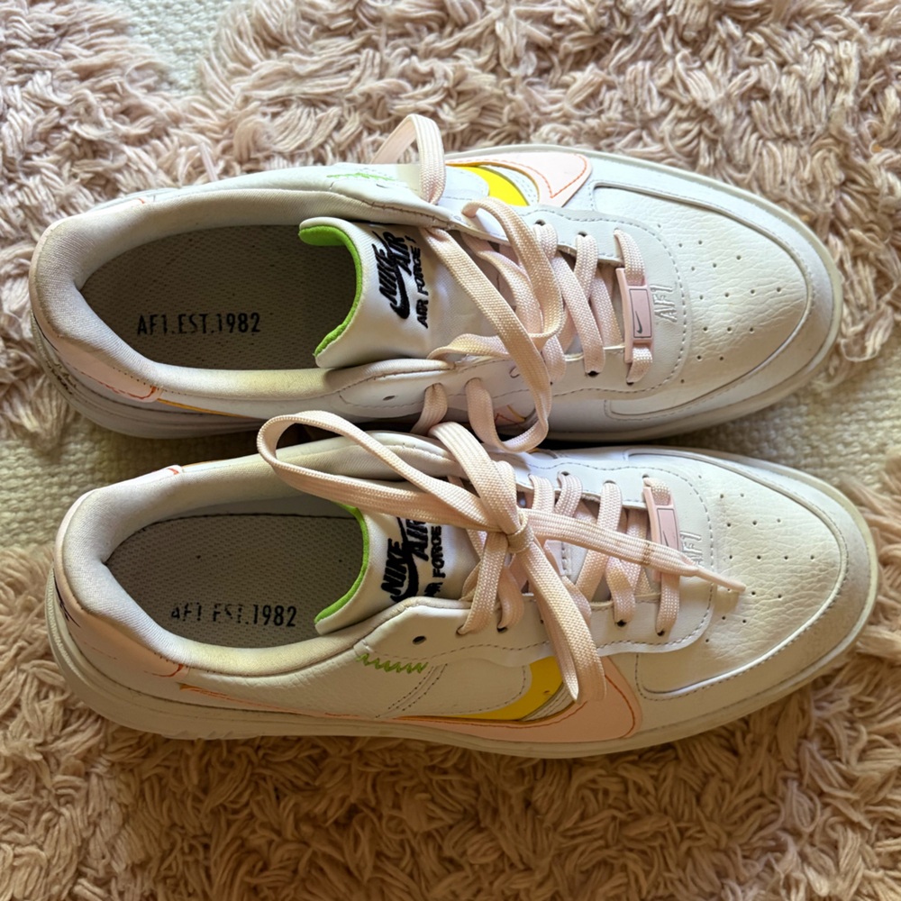 Nike - Air Force 1 Platform "Pearl Pink" sneakers - women -7.5